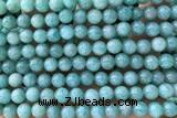 AMAZ06 15 inches 6mm round natural amazonite beads