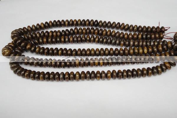 CBZ401 15.5 inches 6*10mm rondelle bronzite gemstone beads