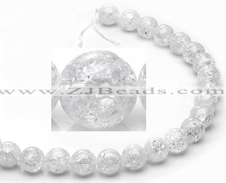 CCC16 grade A 12mm round white crystal beads Wholesale