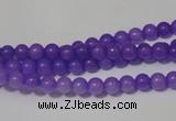 CCN09 15.5 inches 4mm round candy jade beads wholesale