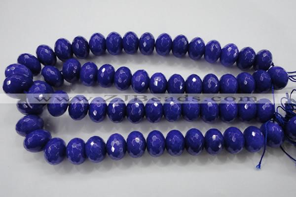 CCN1388 15.5 inches 13*18mm faceted rondelle candy jade beads