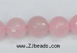 CCN1855 15 inches 14mm faceted round candy jade beads wholesale