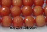 CCN2054 15 inches 12mm faceted round candy jade beads wholesale