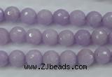 CCN2288 15.5 inches 8mm faceted round candy jade beads wholesale