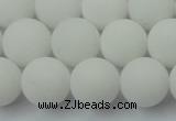 CCN2420 15.5 inches 6mm round matte candy jade beads wholesale