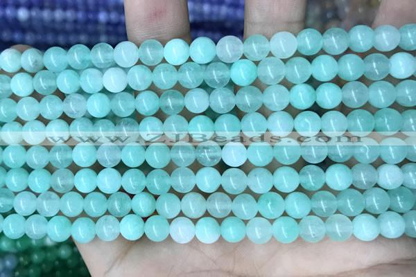 CCN5287 15 inches 6mm round candy jade beads Wholesale