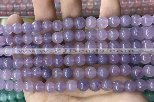 CCN5444 15 inches 8mm round candy jade beads Wholesale