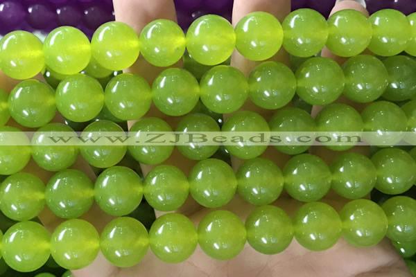 CCN6104 15.5 inches 12mm round candy jade beads Wholesale