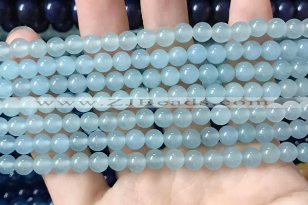 CCN6125 15.5 inches 6mm round candy jade beads Wholesale