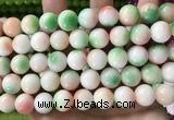 CCN6196 15.5 inches 10mm round candy jade beads Wholesale