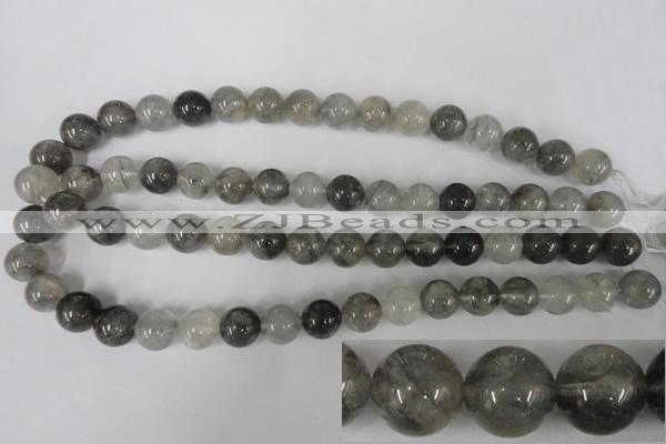 CCQ304 15.5 inches 12mm round cloudy quartz beads wholesale