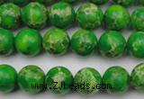 CDE2221 15.5 inches 6mm round dyed sea sediment jasper beads