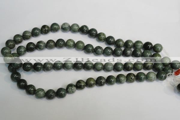 CDJ15 15.5 inches 12mm round Canadian jade beads wholesale