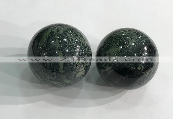 CDN1284 40mm round kambaba jasper decorations wholesale