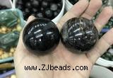 CDN26 45mm round natural astrophyllite gemstone decorations