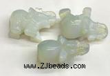 CDN401 25*50*35mm elephant opal decorations wholesale