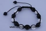 CFB506 10mm round candy jade beads adjustable bracelet wholesale