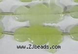 CFG514 15.5 inches 18*34mm carved animal New jade beads