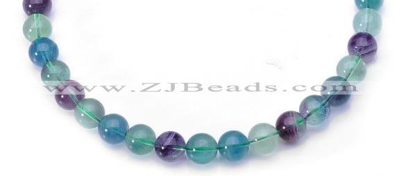 CFL12 16 inch 6mm round A- grade natural fluorite bead Wholesale