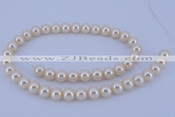 CGL40 5PCS 16 inches 20mm round dyed plastic pearl beads wholesale