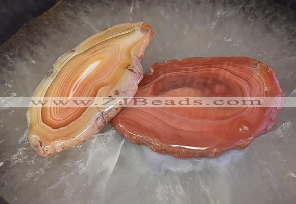 CGP2002 35*65mm - 65*100mm freeform agate slab pendants