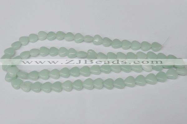 CHG30 15.5 inches 12*12mm heart amazonite gemstone beads wholesale