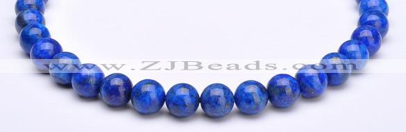 CLA26 14mm blue dyed lapis lazuli round gemstone beads Wholesale