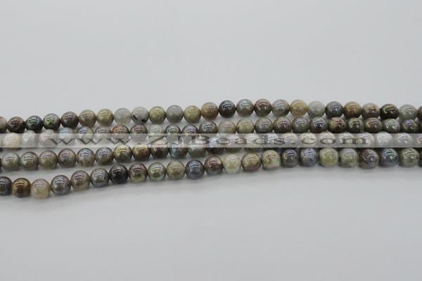 CLB602 15.5 inches 8mm round AB-color labradorite beads