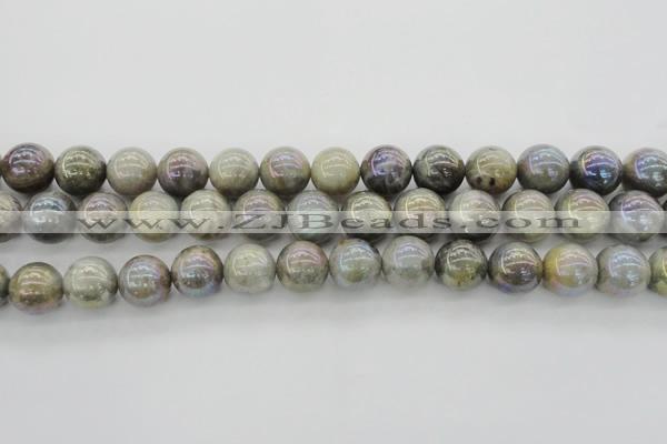 CLB606 15.5 inches 16mm round AB-color labradorite beads