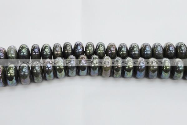 CLB622 15.5 inches 10*20mm rondelle AB-color labradorite beads