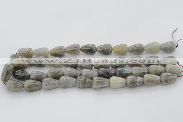 CLB719 15.5 inches 8*12mm teardrop labradorite gemstone beads