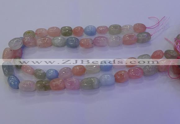 CMG228 15.5 inches 12*16mm - 13*18mm nuggets morganite beads