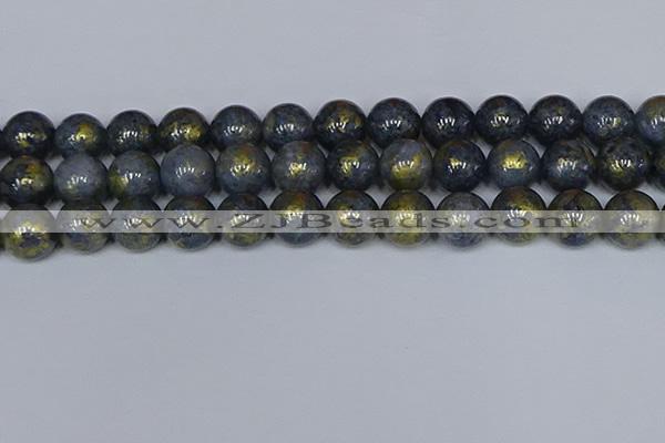 CMJ1004 15.5 inches 12mm round Mashan jade beads wholesale