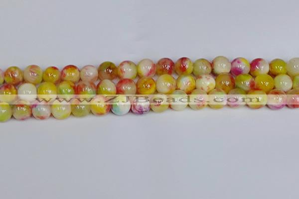 CMJ1061 15.5 inches 8mm round jade beads wholesale