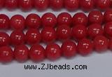 CMJ107 15.5 inches 6mm round Mashan jade beads wholesale