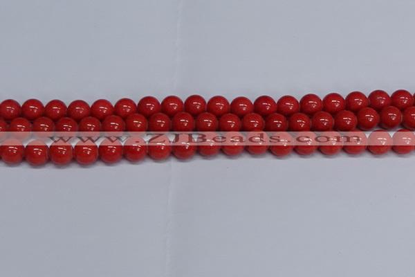 CMJ124 15.5 inches 12mm round Mashan jade beads wholesale
