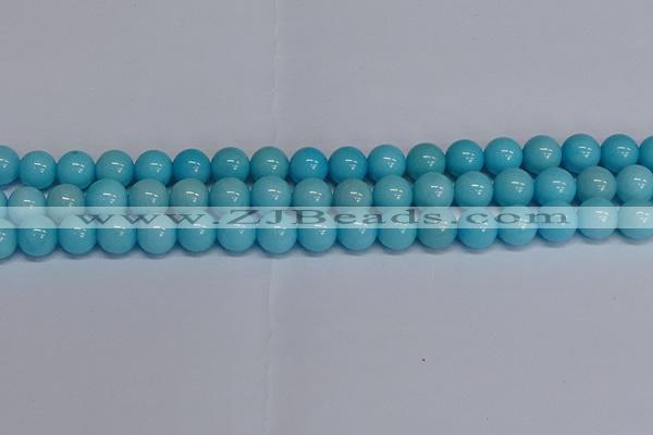 CMJ278 15.5 inches 12mm round Mashan jade beads wholesale