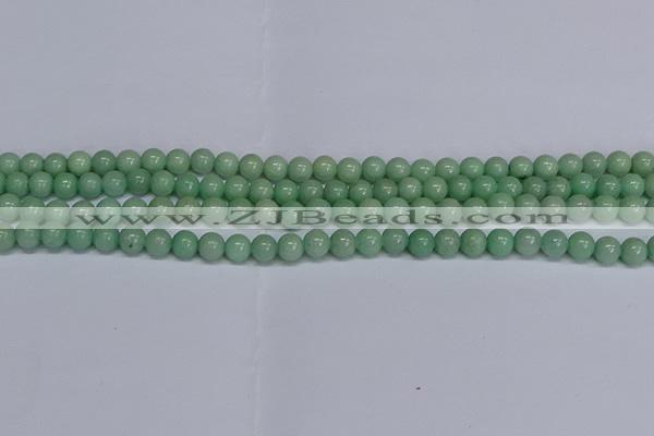 CMJ282 15.5 inches 6mm round Mashan jade beads wholesale