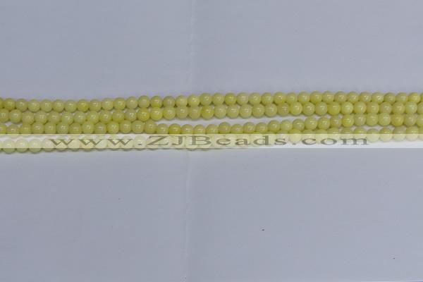 CMJ295 15.5 inches 4mm round Mashan jade beads wholesale