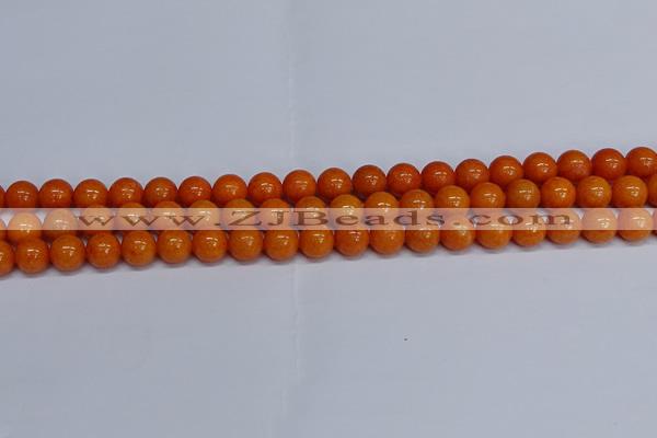 CMJ311 15.5 inches 8mm round Mashan jade beads wholesale