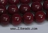 CMJ33 15.5 inches 12mm round Mashan jade beads wholesale