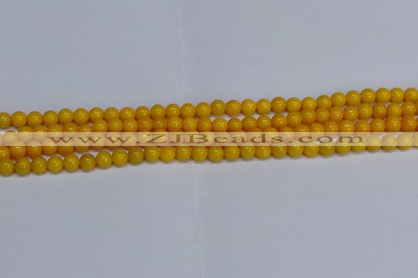 CMJ44 15.5 inches 6mm round Mashan jade beads wholesale