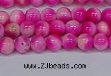 CMJ639 15.5 inches 6mm round rainbow jade beads wholesale