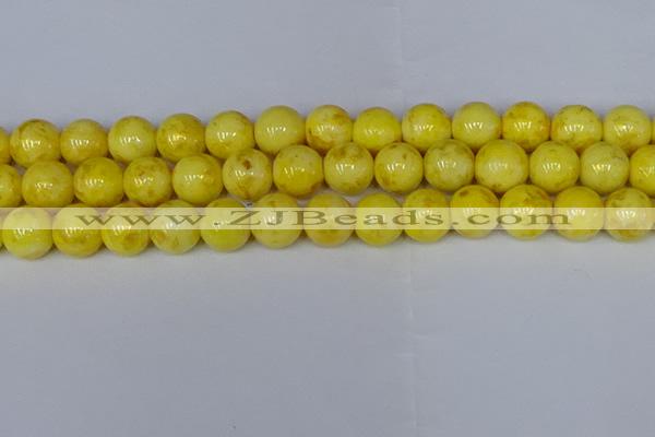 CMJ908 15.5 inches 10mm round Mashan jade beads wholesale