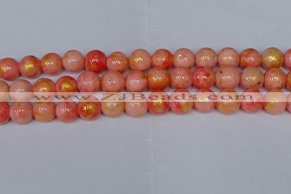 CMJ913 15.5 inches 10mm round Mashan jade beads wholesale