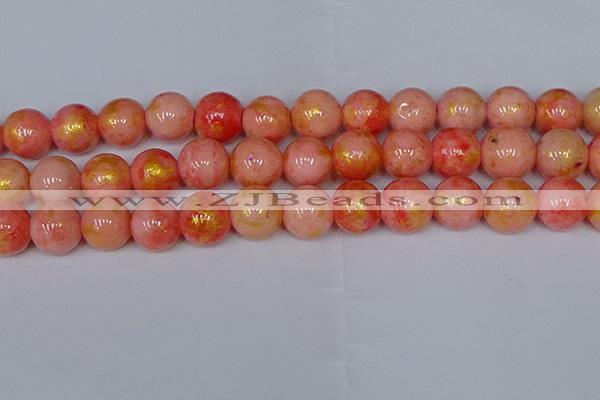 CMJ914 15.5 inches 12mm round Mashan jade beads wholesale