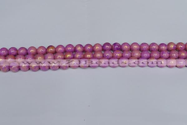 CMJ921 15.5 inches 6mm round Mashan jade beads wholesale