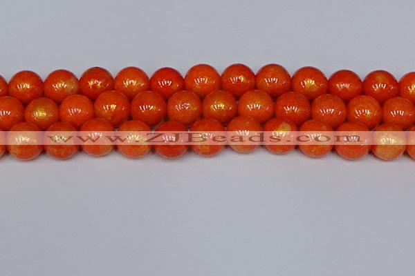 CMJ934 15.5 inches 12mm round Mashan jade beads wholesale