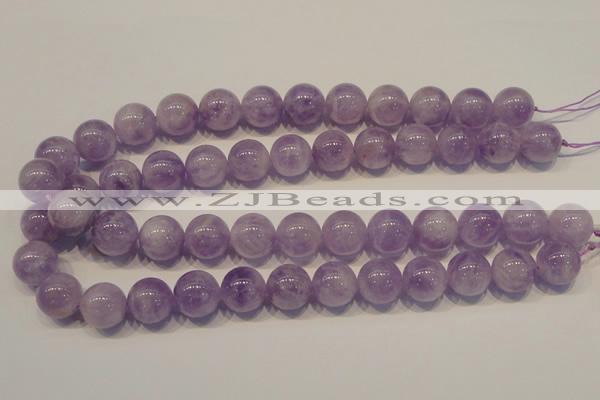 CNA301 15.5 inches 10mm round natural lavender amethyst beads