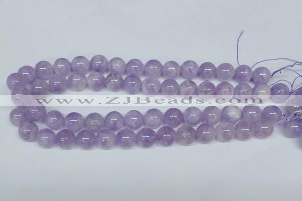 CNA405 15.5 inches 16mm round natural lavender amethyst beads